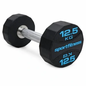 Mancuerna Encauchetada de Gimnasio 12.5 kilos Apexgrif Sportfitness