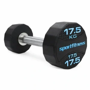 Mancuerna Encauchetada de Gimnasio 17.5 kilos Apexgrif Sportfitness