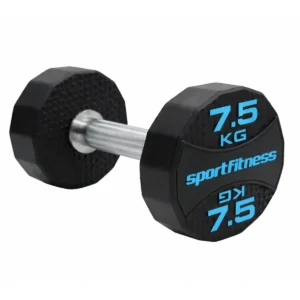 Mancuerna Encauchetada de Gimnasio 7.5 kilos Apexgrif Sportfitness